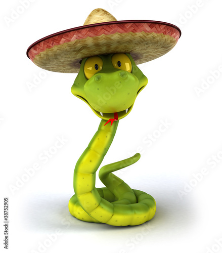 Illustration: Serpent mexicain Serpent mexicain