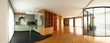 Modern flat, interior, open space
