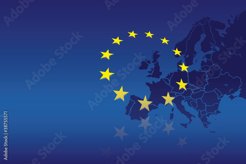 Vector: Europa Flagge Fahne 3 Europa Flagge Fahne 3
