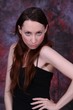 strong sexy young woman
