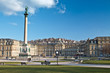 Stuttgart Innenstadt mit Schlossplatz im Winter