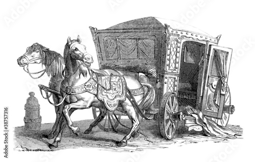 Illustration: Carrosse 17th Carrosse 17th