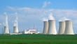 Nuclear power plant panorama.