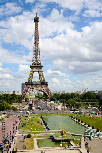 Photo: Eifel tower in Paris France Eifel tower in Paris France