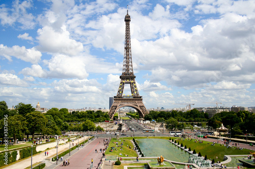 Photo: Eifel tower in Paris France Eifel tower in Paris France