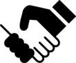 Shaking hands