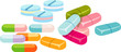 group of pills