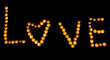 love candle