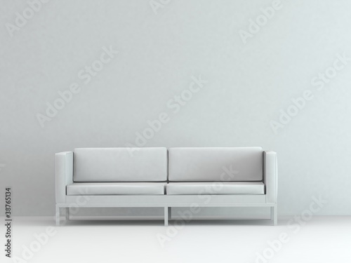 Illustration: Modell - schlichtes Sofa Modell - schlichtes Sofa