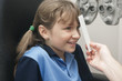 eye test, reading the chart