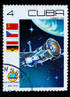 CUBA - CIRCA 1979: A stamp printed in CUBA, spacecraft, space st