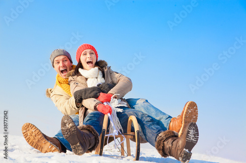 Photo: winter paar winter paar