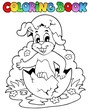 Coloring book with Easter theme 5