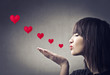 Sending kisses