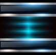 Abstract background, metallic silver blue