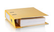 Office folder isolated on white Office folder isolated on white
