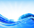 Abstract blue background Abstract blue background