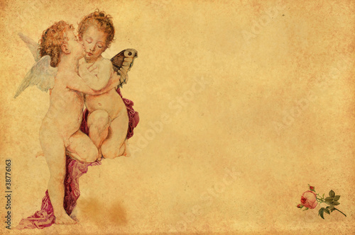 Foto: Valentinstag Karte Bouguereau Valentinstag Karte Bouguereau