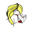 sexy girl cocktail