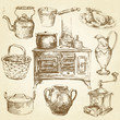 vintage kitchenware