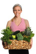 Foto: Woman With Fresh Produce Woman With Fresh Produce