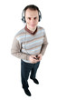 Man with a headset