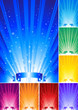 Burst background