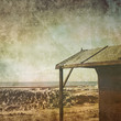 retro beach hut