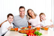 Photo: Family dinner. Family dinner.