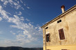 Ausblick von Bergdorf Motovun, Istrien, Kroatien