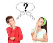 Photo: Thoughtful children Thoughtful children