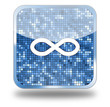 infinity glossy button