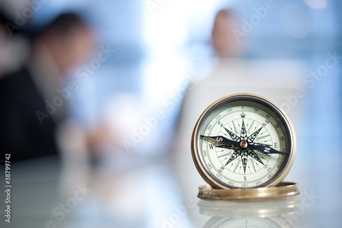 Photo: Business and Compass Business and Compass