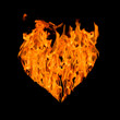 Foto: fire heart fire heart