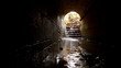 Video: Stock Video Footage of water pouring into an ancient underground tunnel in Israel. Stock Video Footage of water pouring into an ancient underground tunnel in Israel.