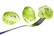 Green brussel sprouts