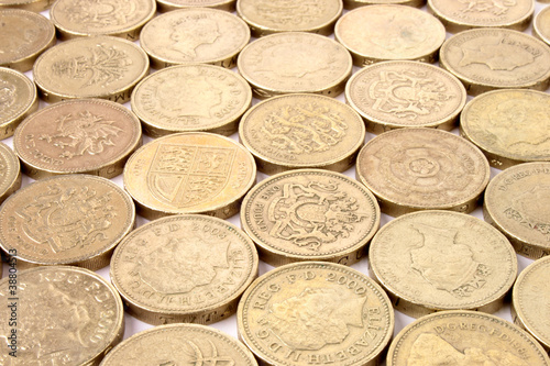 Photo: Pound Coins Pound Coins