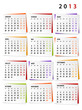 Calendrier 2013