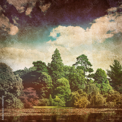 Photo: faded lake photo faded lake photo