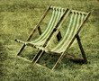 old deck chairs