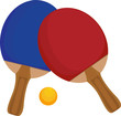 illustration table tennis