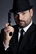 Photo: Man with gun Man with gun