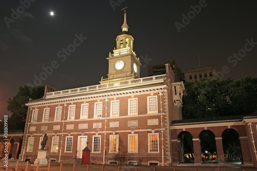 Photo: Independence hall in Philadelphia Independence hall in Philadelphia