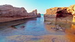Video: Stock Video Footage of a colorful tidal pool in Israel. Stock Video Footage of a colorful tidal pool in Israel.