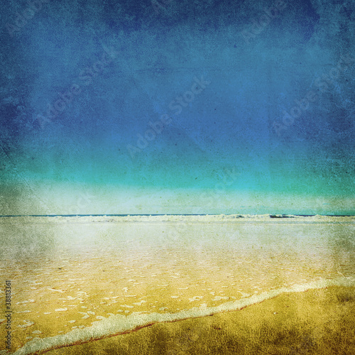 Photo: old beach photograph old beach photograph
