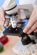 Photo: Microscope in a Scientific Research Laboratory Microscope in a Scientific Research Laboratory