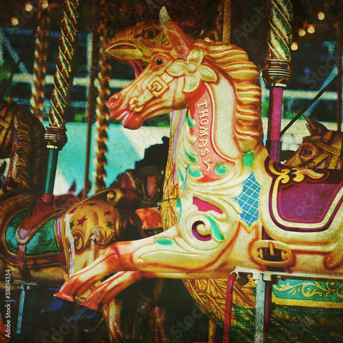 Photo: retro carousel retro carousel