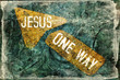 "JESUS ONE WAY" Religious Background