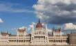 Budapest, the building of the Parliament