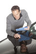 Photo: Insurance claim, expert at work Insurance claim, expert at work
